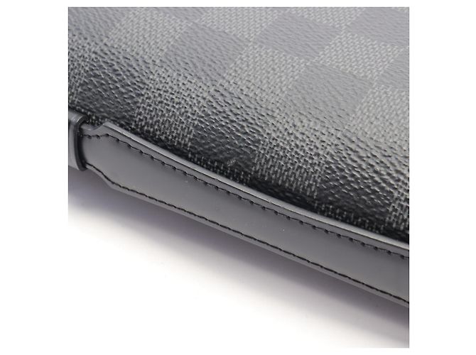 Portefeuille Zippy XL Louis Vuitton Damier Graphite N41503 Noir - vue 8