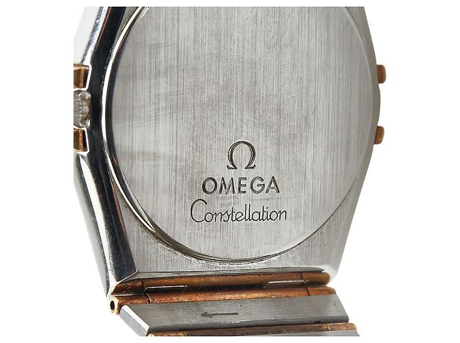 Relógio Omega Constellation Day-Date Quartz Dourado - vista 6