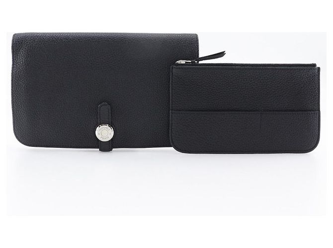 Hermès Cartera Larga GM Dogon Hermes Negra Negro - vista 16