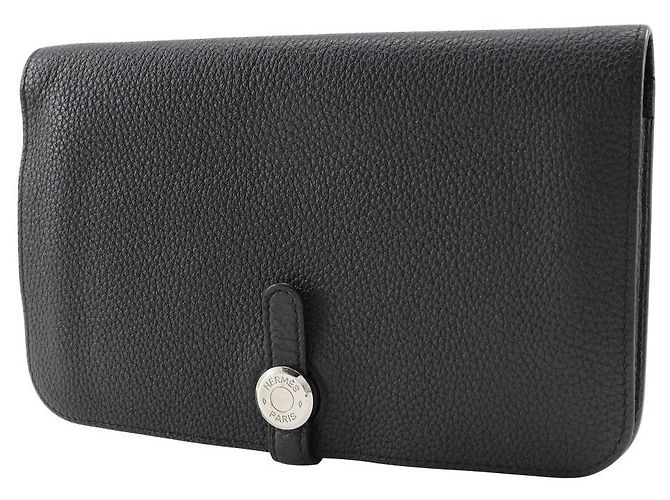 Hermès Cartera Larga GM Dogon Hermes Negra Negro - vista 2