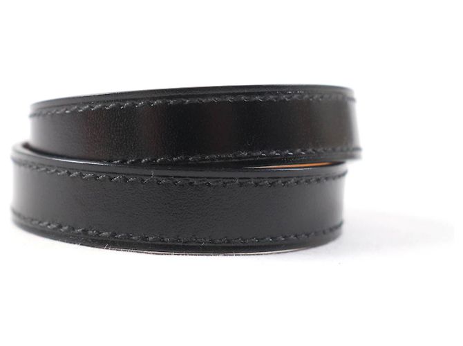 Hermès Bracciale Hermes Kelly DeBultour in Box Calf T3 Nero - vista 4
