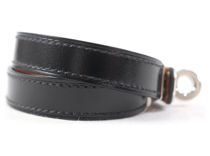 Hermès Bracciale Hermes Kelly DeBultour in Box Calf T3 Nero - vista 5