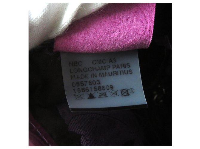 Sac fourre-tout en cuir embossé crocodile Longchamp Rozo - vue 11