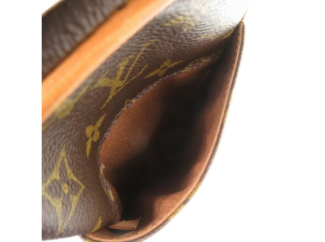 Borsa Pochette Ganjou Monogramma Louis Vuitton Marrone - vista 10