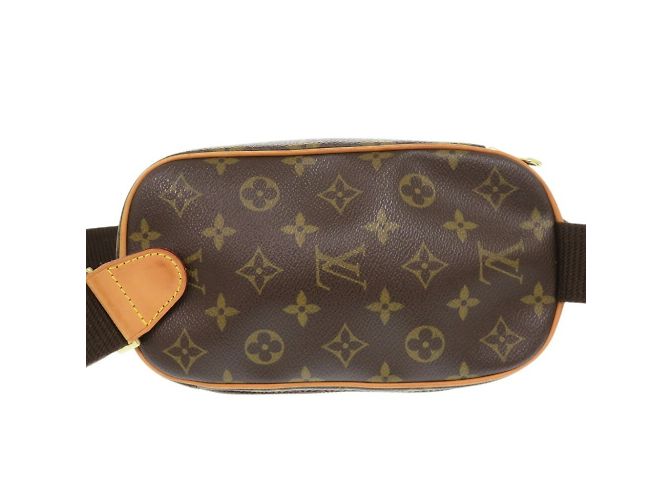 Borsa Pochette Ganjou Monogramma Louis Vuitton Marrone - vista 3