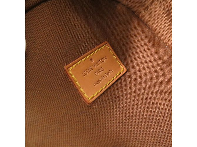 Borsa Pochette Ganjou Monogramma Louis Vuitton Marrone - vista 8