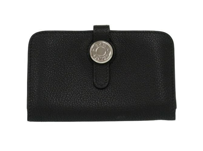 Hermès Portafoglio nero Hermes Dogon Togo - vista 2