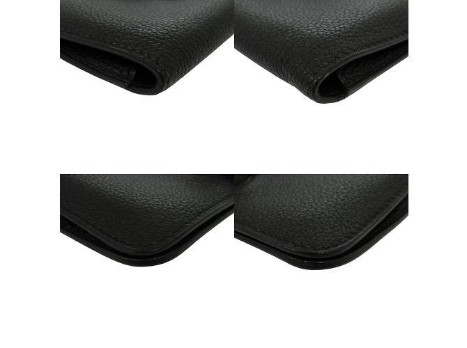 Hermès Portafoglio nero Hermes Dogon Togo - vista 5