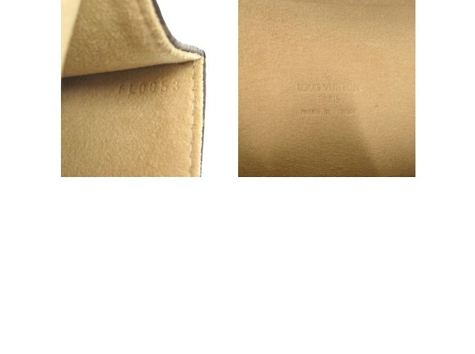 Borsa a vita Monogram Pochette Florentine Louis Vuitton Marrone - vista 11