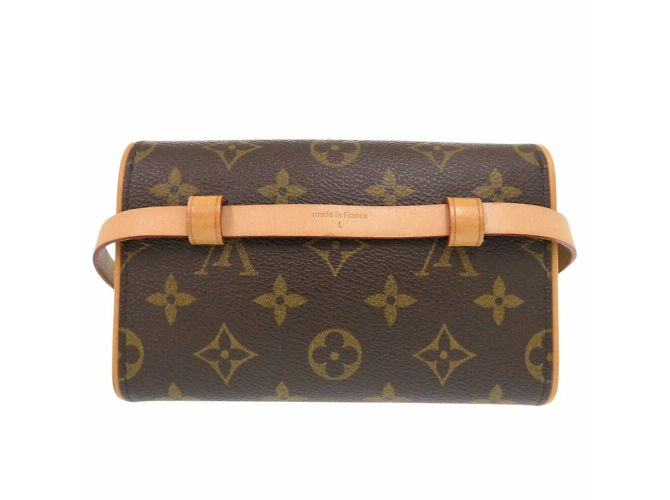 Borsa a vita Monogram Pochette Florentine Louis Vuitton Marrone - vista 3