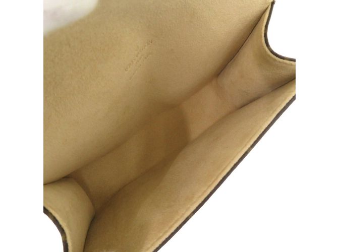 Borsa a vita Monogram Pochette Florentine Louis Vuitton Marrone - vista 6