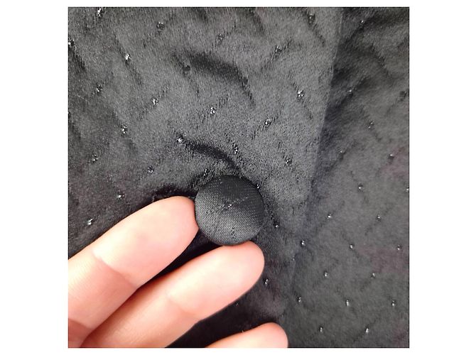 Cappotto nero Lanvin vintage degli anni 60 - vista 11