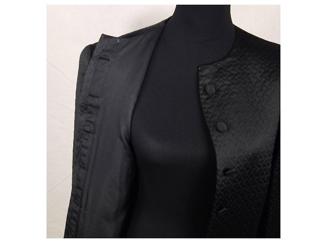 Cappotto nero Lanvin vintage degli anni 60 - vista 12