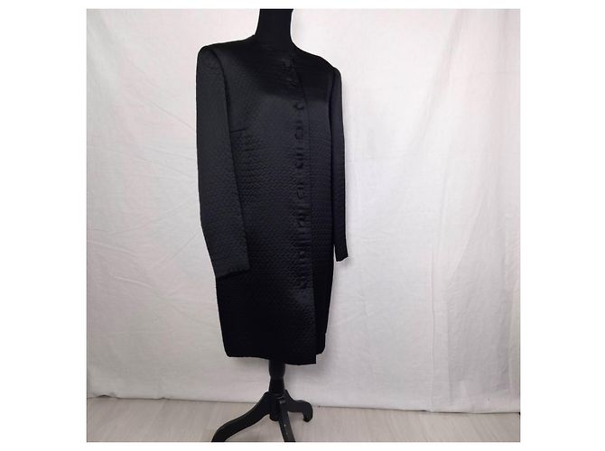 Cappotto nero Lanvin vintage degli anni 60 - vista 3