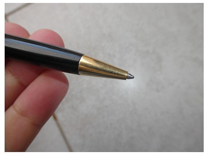 Montblanc Kugelschreiber mit seiner Box Schwarz - Ansicht 4