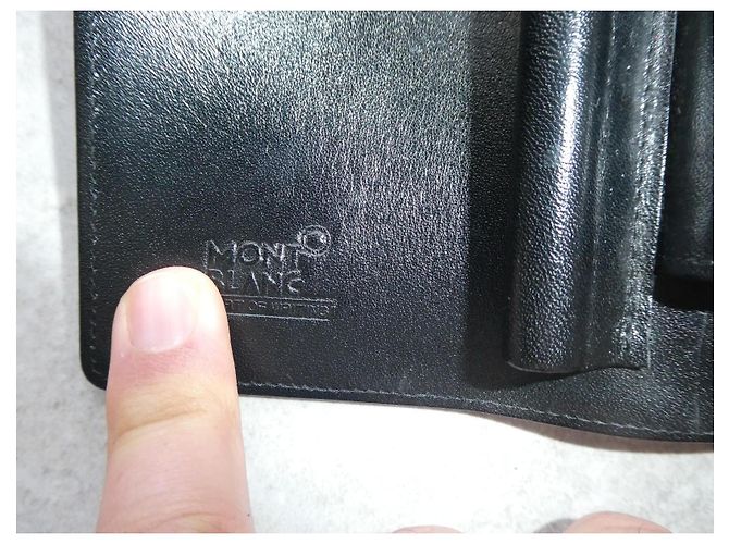 Montblanc leather case for 3 pens Black - view 3