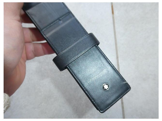 Montblanc leather case for 2 pens Black - view 2