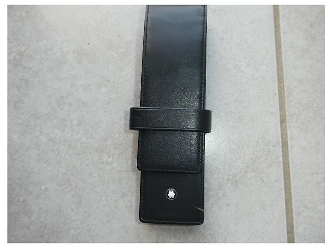 Montblanc leather case for 2 pens Black - view 3