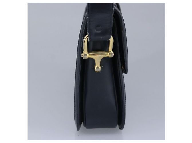 Céline Borsa a tracolla CELINE C Sulky in tela Navy Auth 99408 Blu navy - vista 3