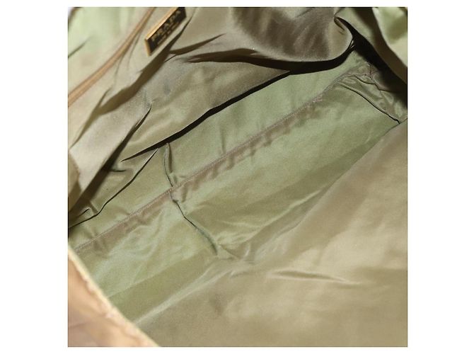 PRADA Borsa Tote Satinata Oro Auth bs19851 D'oro - vista 11