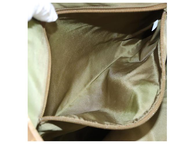 PRADA Borsa Tote Satinata Oro Auth bs19851 D'oro - vista 20