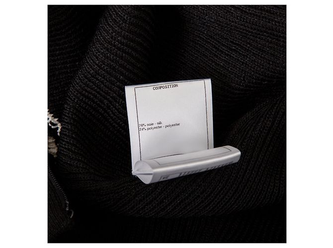 Falda de punto Chanel Negro - vista 13