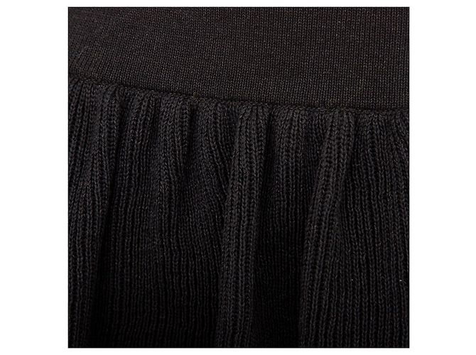 Falda de punto Chanel Negro - vista 7