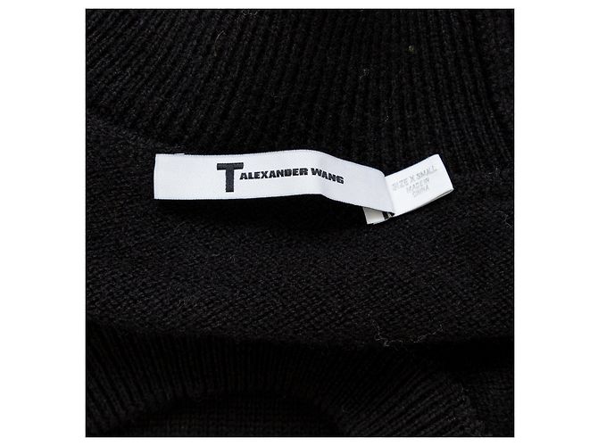 Suéter de cuello alto Alexander Wang Negro - vista 13