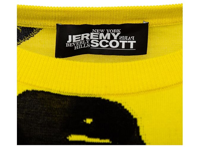 Autre Marque Jeremy Scott Abstract Polka Sweatshirt Gelb - Ansicht 10
