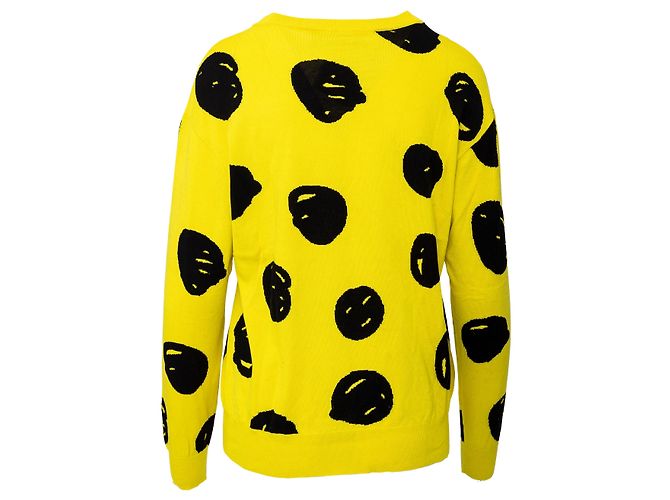 Autre Marque Jeremy Scott Abstract Polka Sweatshirt Gelb - Ansicht 2