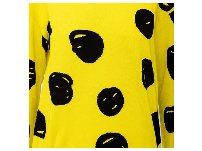 Autre Marque Jeremy Scott Abstract Polka Sweatshirt Gelb - Ansicht 3