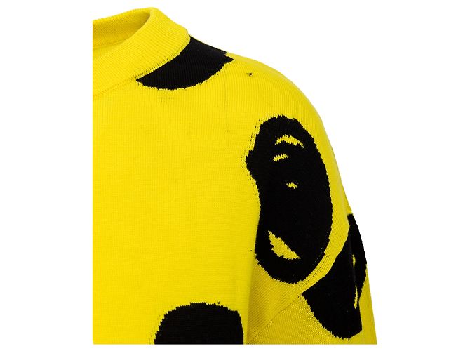 Autre Marque Jeremy Scott Abstract Polka Sweatshirt Gelb - Ansicht 4