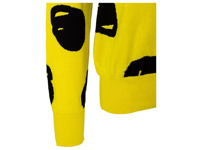 Autre Marque Jeremy Scott Abstract Polka Sweatshirt Gelb - Ansicht 7