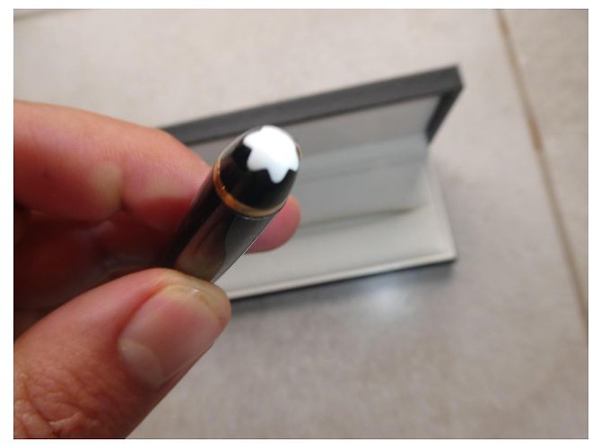 Penna a sfera Montblanc con scatola Nero - vista 5