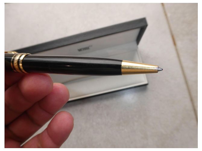 Penna a sfera Montblanc con scatola Nero - vista 6
