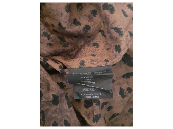 Prada Hemd mit Leopardenmuster aus Baumwolle Leopardenprint - Ansicht 2