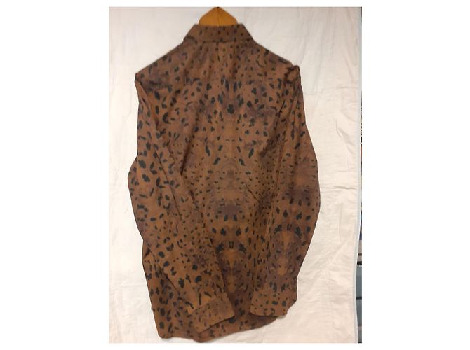 Prada Hemd mit Leopardenmuster aus Baumwolle Leopardenprint - Ansicht 3