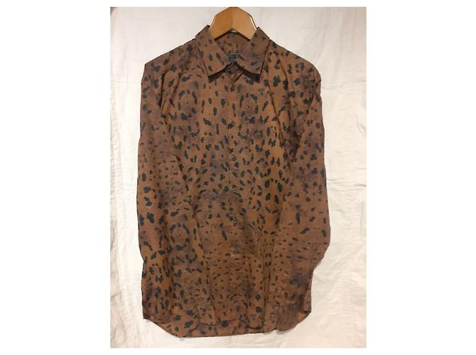 Prada Hemd mit Leopardenmuster aus Baumwolle Leopardenprint - Ansicht 5