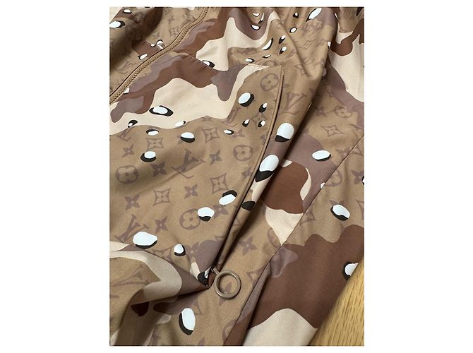 Giacca a vento Louis Vuitton Marrone chiaro - vista 10