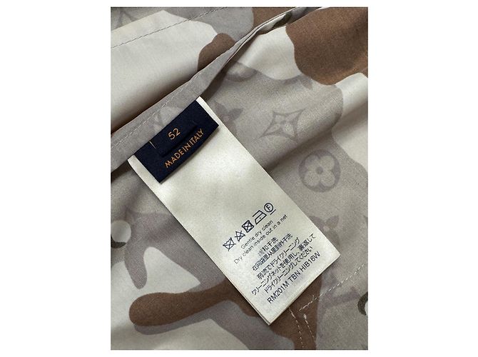Giacca a vento Louis Vuitton Marrone chiaro - vista 13