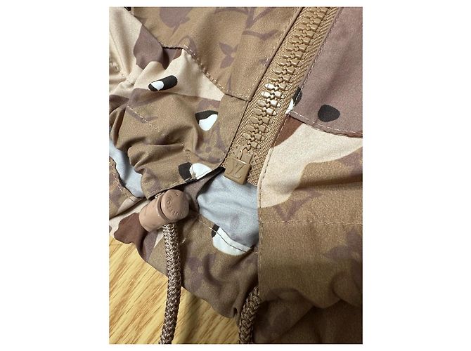 Giacca a vento Louis Vuitton Marrone chiaro - vista 8