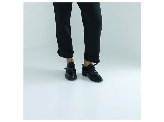 Scarpe Oxford Manga Louis Vuitton Nero - vista 2