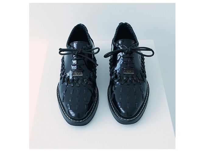 Scarpe Oxford Manga Louis Vuitton Nero - vista 4