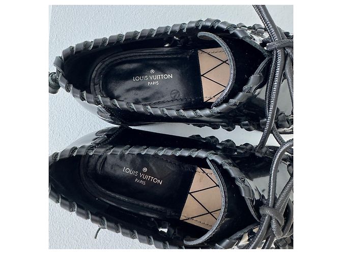 Scarpe Oxford Manga Louis Vuitton Nero - vista 6
