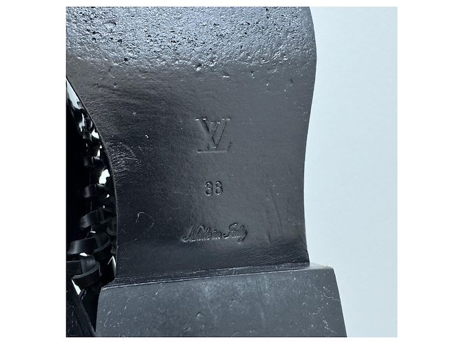 Scarpe Oxford Manga Louis Vuitton Nero - vista 8