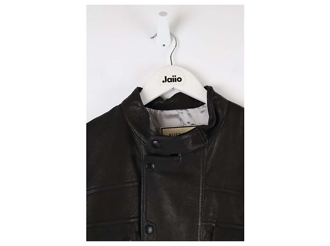 Autre Marque Alice Balas Lederjacke Schwarz - Ansicht 2