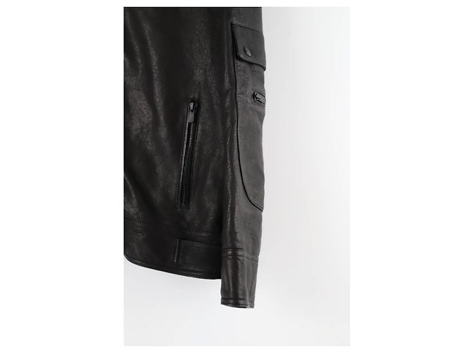 Autre Marque Alice Balas Lederjacke Schwarz - Ansicht 3