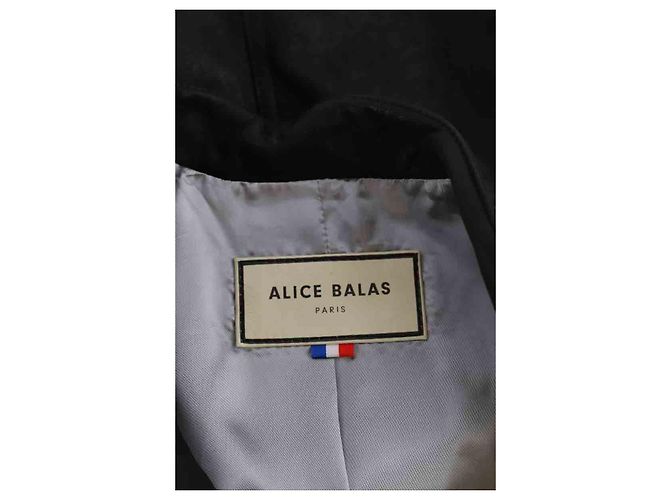 Autre Marque Alice Balas Lederjacke Schwarz - Ansicht 6