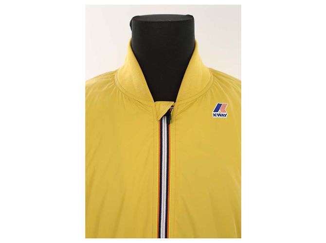 K-Way Jaqueta amarela Amarelo - vista 2