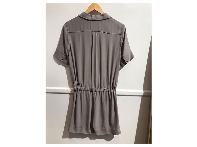 AZZARO Jumpsuits T.International M Synthetisch Grau - Ansicht 5